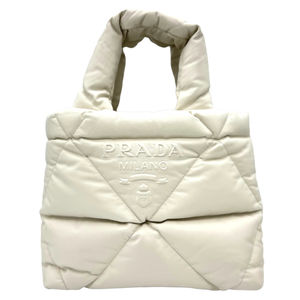 トートバッグ PRADA Women Bags 1BA401 2AIXF0PG7 White White Prada Bonnie Medium Leather Handbag | PRADA